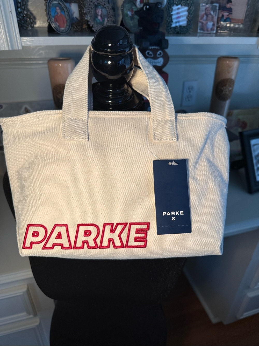 NWT Parke x Target Mini Canvas Tote Bag Natural